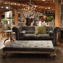Oversized Velvet Cocktail Table main