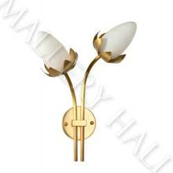 Celeste Floral Dual Light Wall Sconce