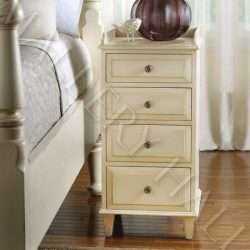 Eagle Ivory Willow Cabinet with Four Pull Out Drawers