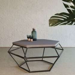 Concrete Geometric Coffee Table Display Show Room