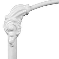 White Matte Iron Sample