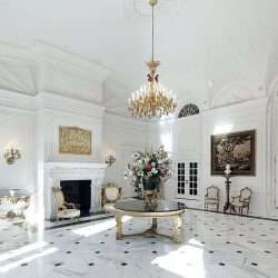 Beautiful Entryway Foyer Table Base Show Room Display