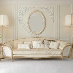 Hepburn Curved Classic Regency Sofa-0