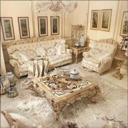 Beautiful Royale Antique Sofa & Chair Set-0