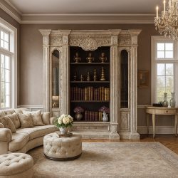 Bookcases Library Walls