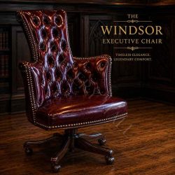 Windsor Executive Chair with Chesterfield Design Tufting