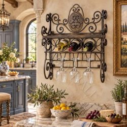 Wall Hanging Wine Rack-00